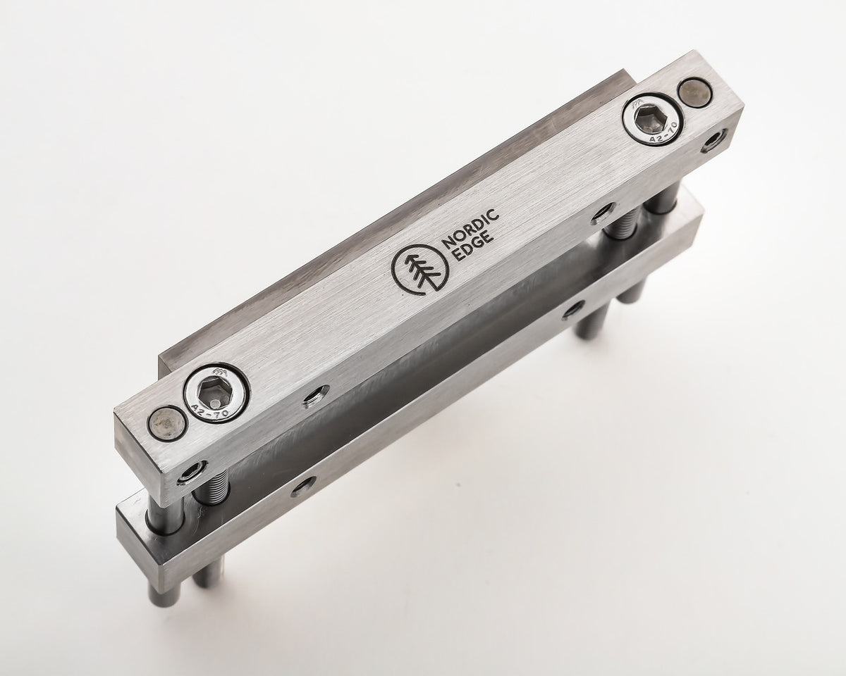 Guide File Inox Self Carbide Faced File Guide, Stainless Steel, 70 mm – BevelJig.com
